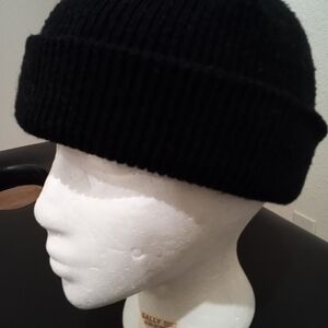Black Corduroy Hat
